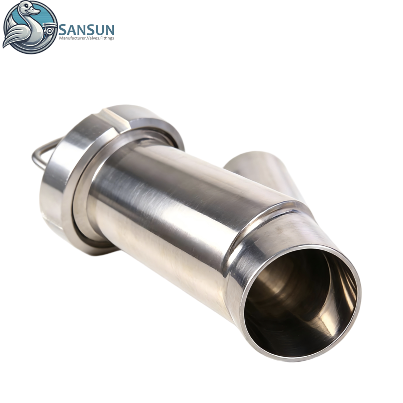 Data Center Liquid Cooling 304 Stainless Steel Y Type Welded Filter