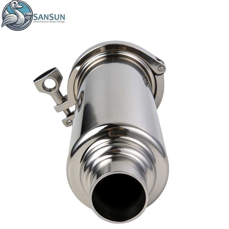 Stainless Steel 304 316L Weld Straight Filter for Data Center Liquid Cooling Systems