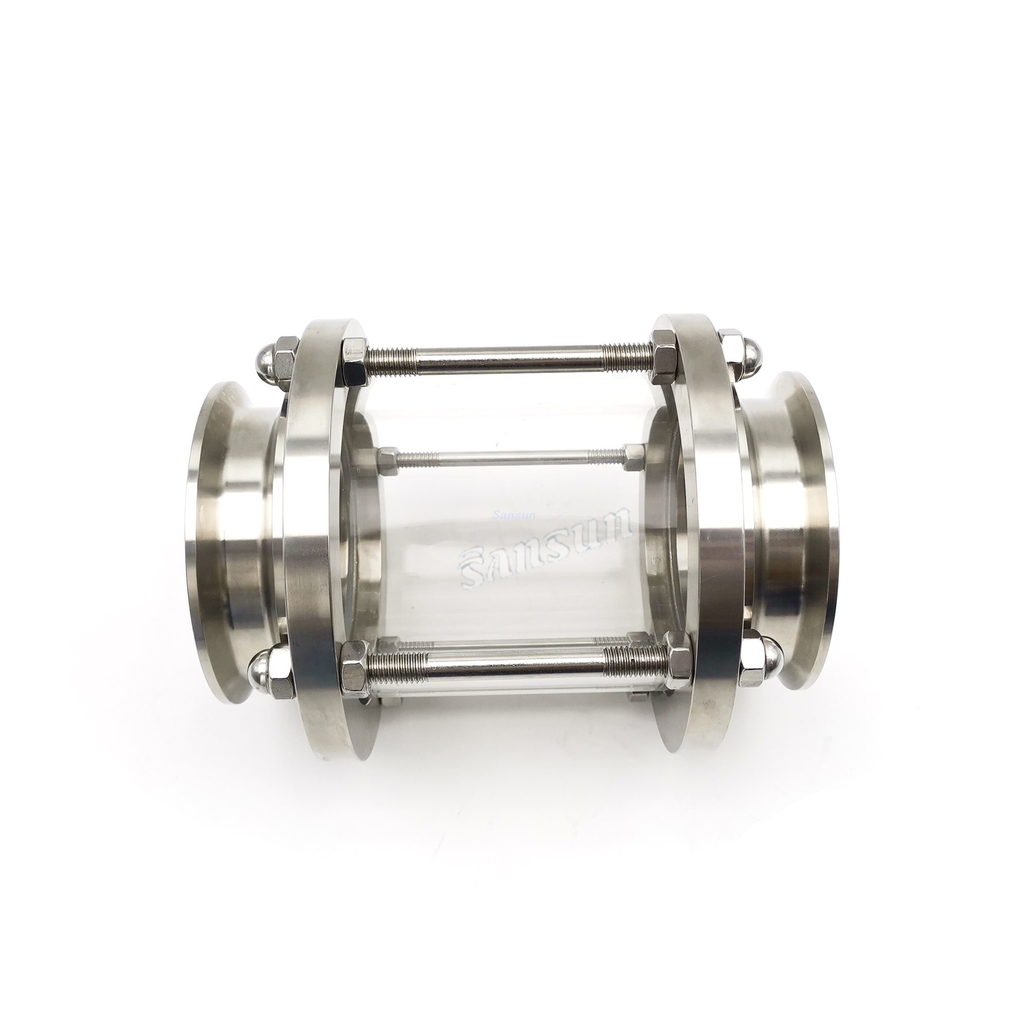 Homebrew Sanitary Clamp Inline Straight Sight Glass 