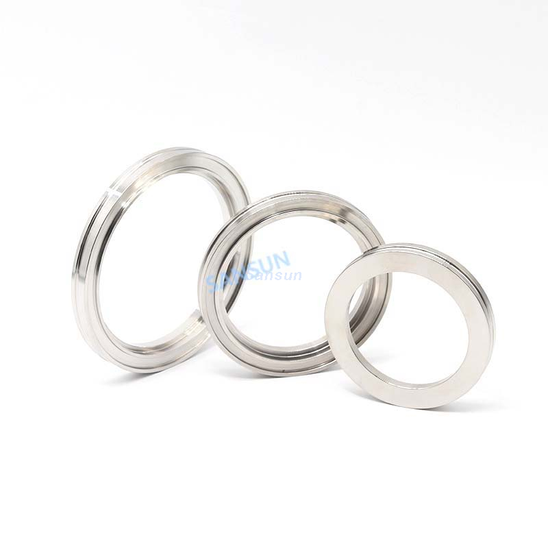 Stainless Steel ISO Bored Blank Flange Vacuum Fittings 