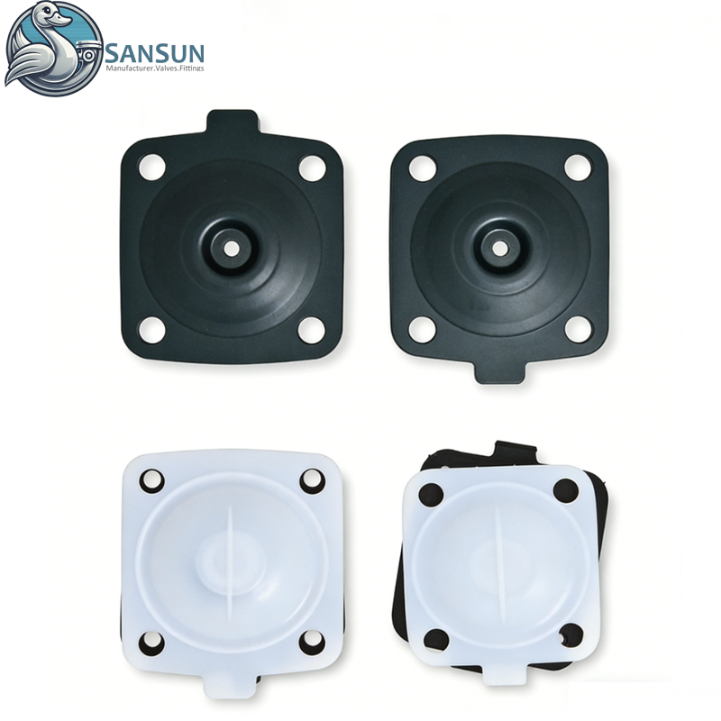 FDA Sanitary Diaphragm Valve Gasket EPDM/PTFE/FKM for Food & Biotech Industries