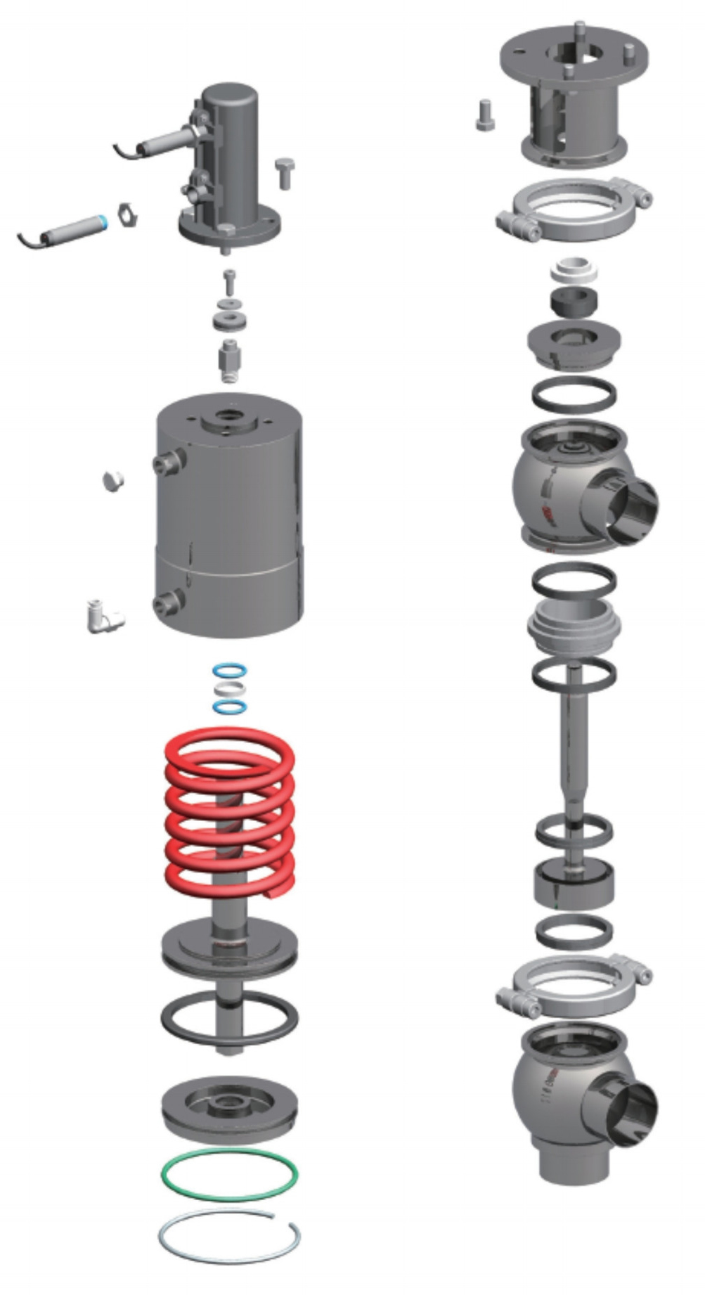 divert-seat-valve-exploded-view