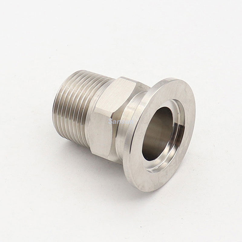 KF Male Pipe Adaptor Vacuum Fittings