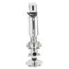 Sanitary pneumatic mixproof valve with control feedback positioner IL-TOP ASI-BUS DC24V 4-20mA