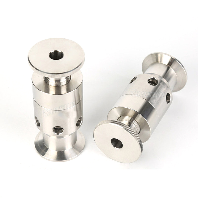 Sanitary Stainless Steel Adjustable Pressure Air Release Valve