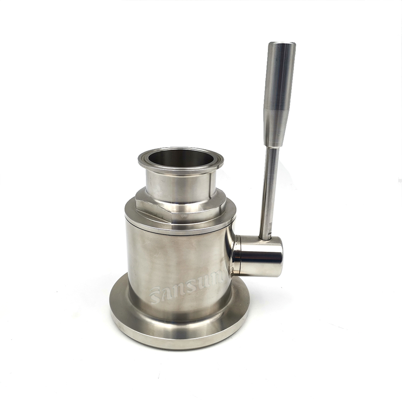 Sanitary Manual Tri-clamp Tank Bottom Ball Valve