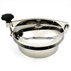 SS Sanitary Non Pressure Round Manhole Cover