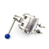 CIP Cleaning Leakage Mixproof Butterfly Valve