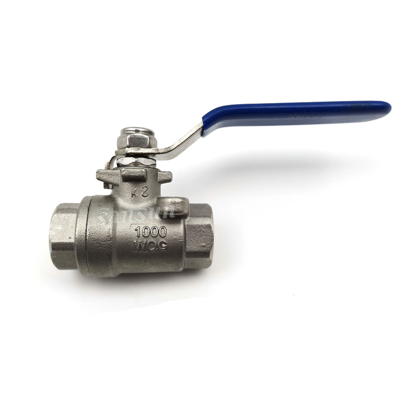Industrial Manual NPT Female Two Piece Ball Valve