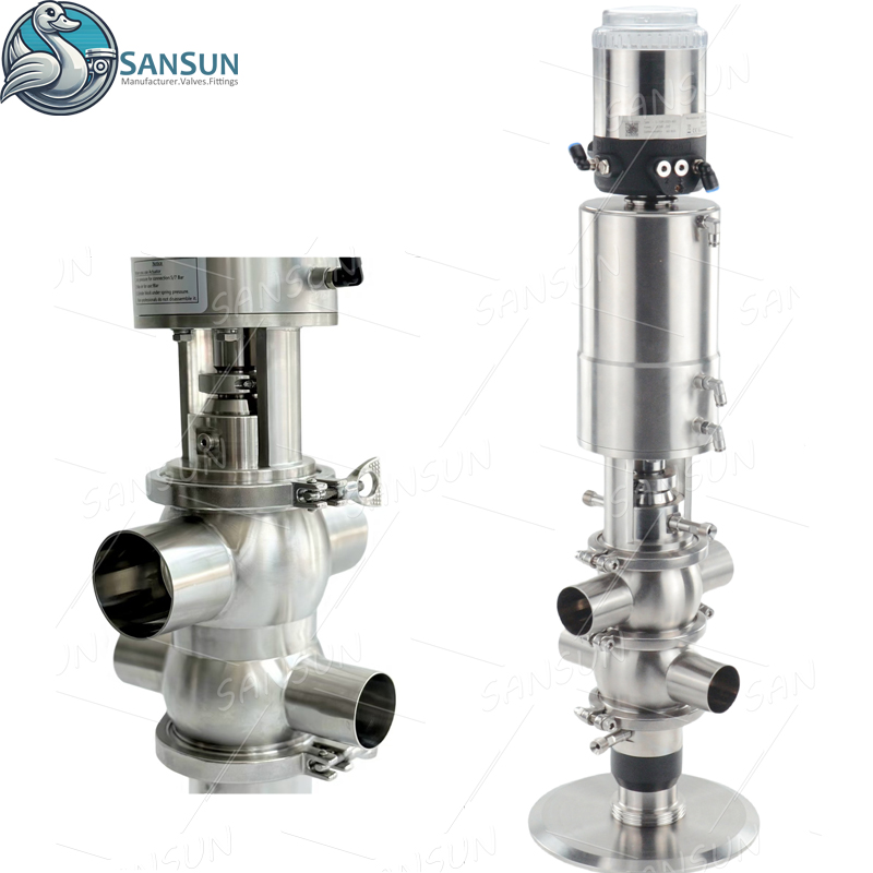 Pneumatic Mixproof Valves with C-top ASI Bus
