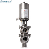 Sanitary Pneumatic Reverseing Divert Single Seat Valve F type