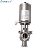 Hygienic Pneumatic Tri-clamp Single Seat Divert Valve L type