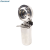 Food Grade Pneumatic Actuator Weld Ends Butterfly Valve