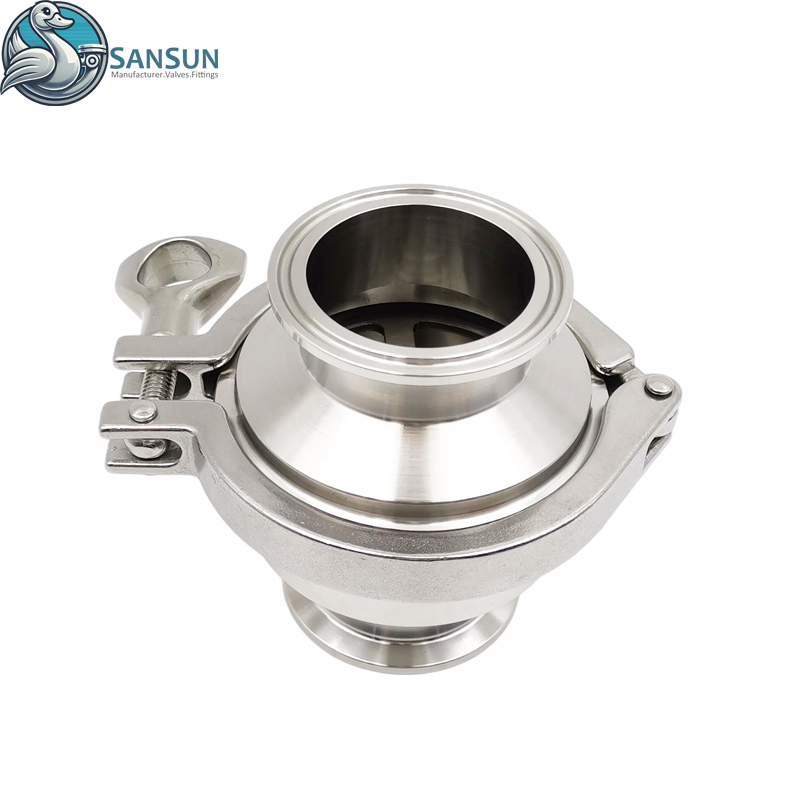 Data Center Liquid Cooling Stainless Steel 304 Tri-Clamp Check Valve