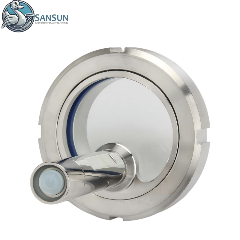 Data Center Liquid Cooling Solutions 316L Stainless Steel Luminaire Sight Glass