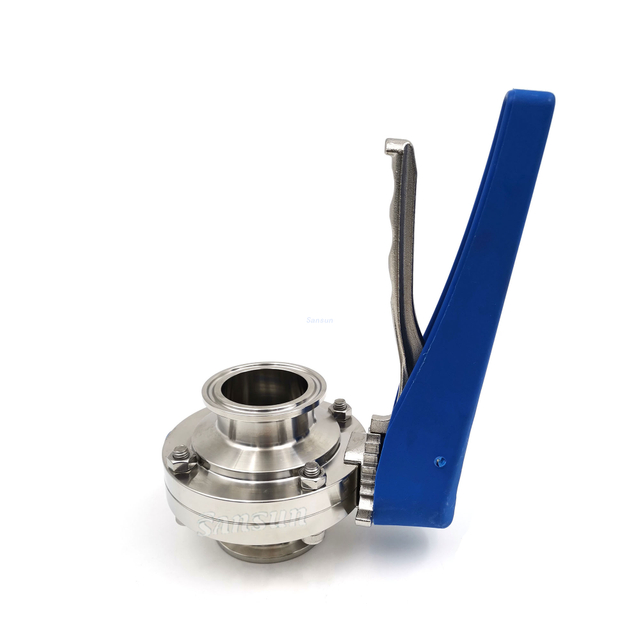 1.5" Tri-Clamp Squeeze Trigger Butterfly Valve