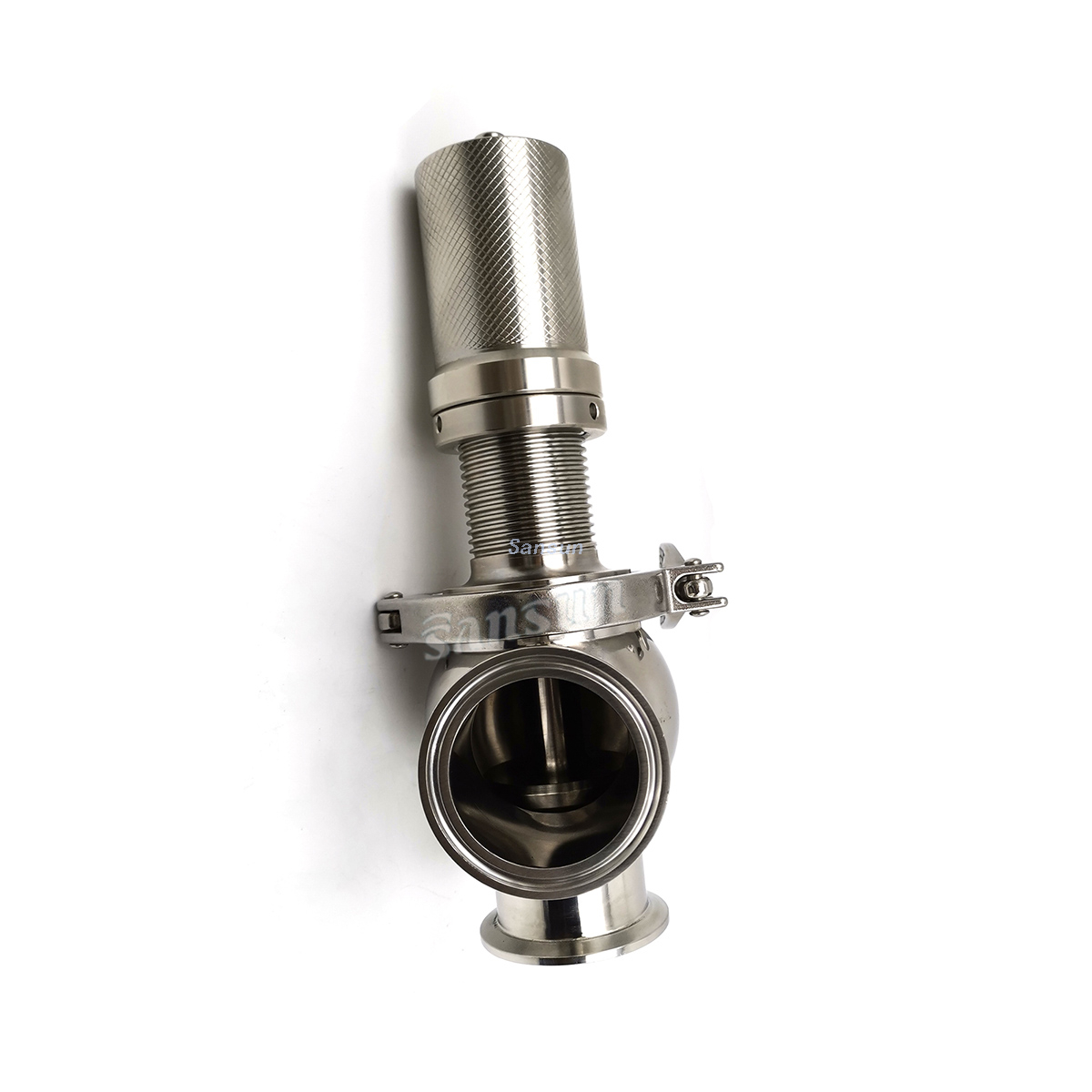 Sanitary stainless steel Tri-Clamp Safety Valve 