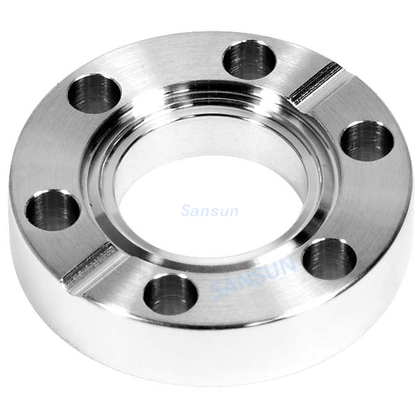Stainless Steel CF Bored Blank Tapped Flange vacuum fittings