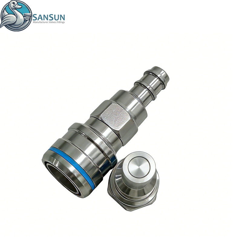 Data Liquid Cooling Quick Disconnect for Server Racks