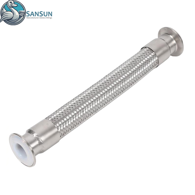 Data Center Liquid Cooling Systems Stainless Steel Woven Mesh Corrugated Pipe