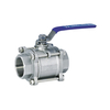 SS304 1 Inch Npt Ball Valve 1000 Psi