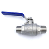 1.5 Inch Stainless Steel 2pc Male Ball Valve