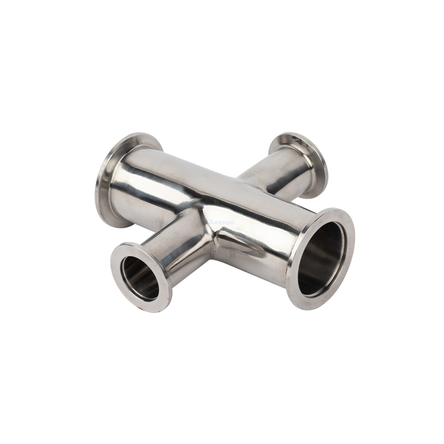 Unequal 4 Way Crosses vacuum fittings
