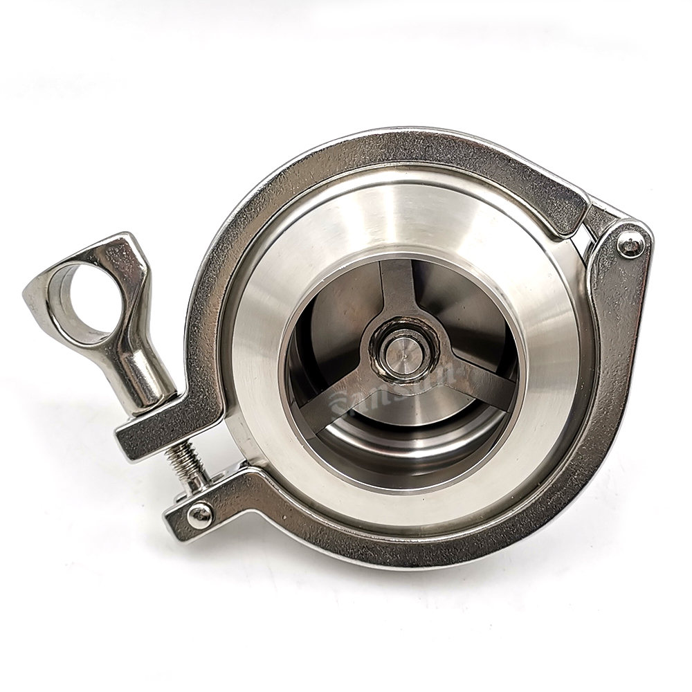 Sanitary Non Return Welded End Spring Check Valve