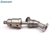 Sanitary Clamp Pneumatic Angle Seat Valve