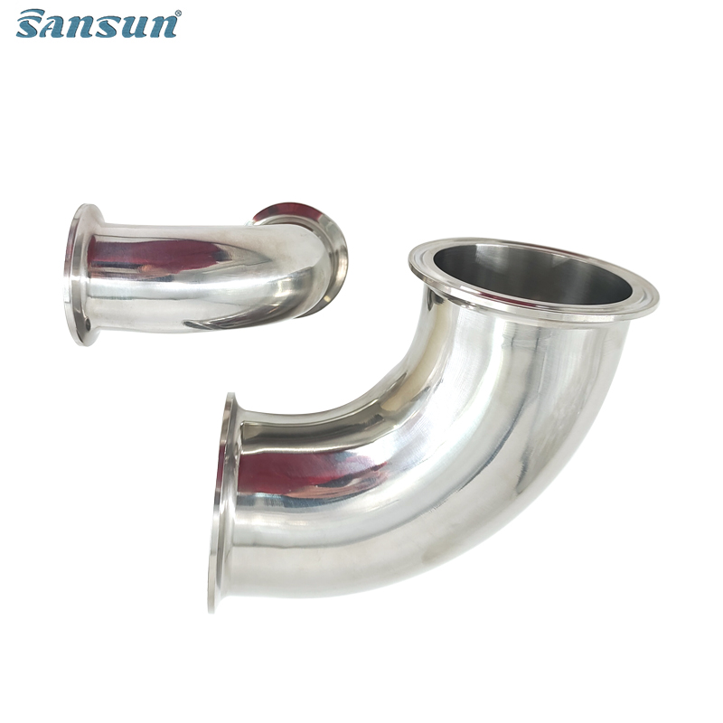 90° Degree Clamp Elbow Sanitary Fitting