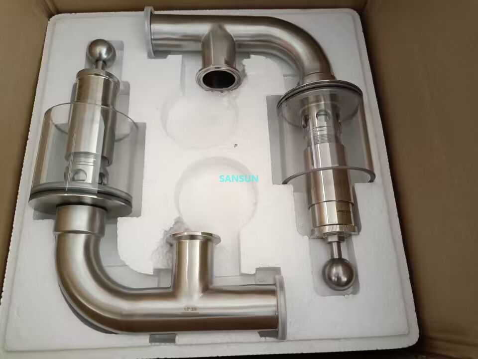 valve spunding Clamp 50.5 with pressure gauge (2)