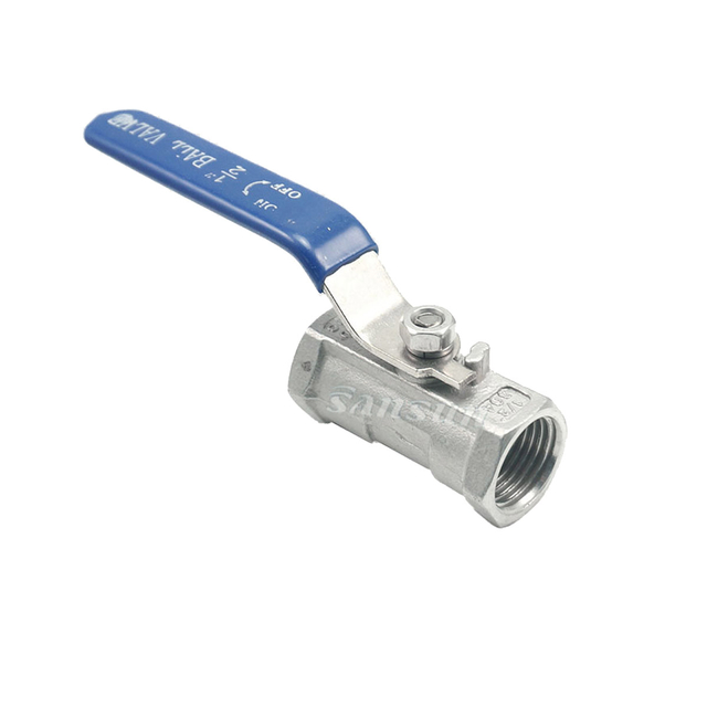 Heavy Type One Piece Screwed Ball Valve 1000 Psi
