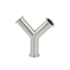 Sanitary Stainless Steel 3A Y-type Clamp Tee 