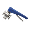 SS316 Tc Dairy Butterfly Valve with Trigger Handle