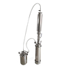 Sanitary Stainless Steel Mini BHO Closed Loop Extractor with Dewaxing Column and Recovery Tank