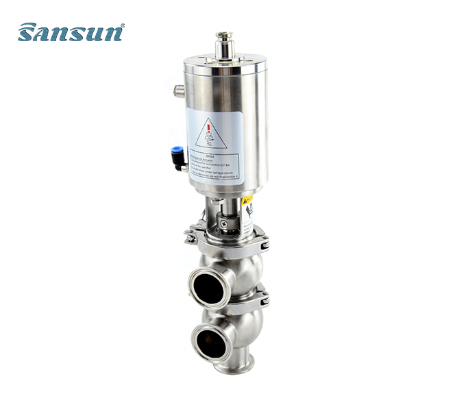 Pneumatic Single Seat Valves with C-top ASI Bus