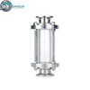 316L Stainless Steel Tri-Clamp Sight Glass for Data Center Liquid Cooling System