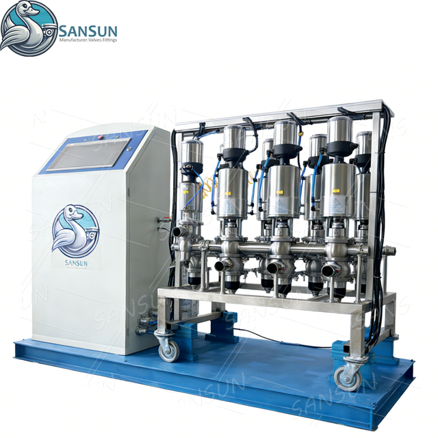 Sanitary Stainless Steel Mixproof Valve Manifold for Food