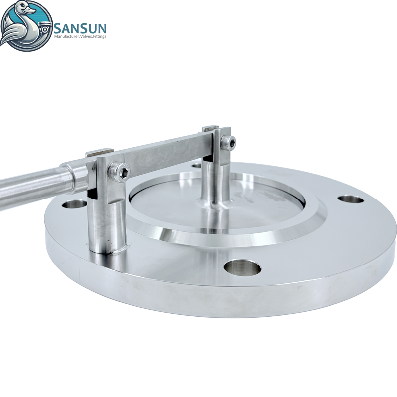 Data Center Liquid Cooling Systems Sanitary 316L Stainless Steel Level Type Exhaust Anti-Vacuum Valve