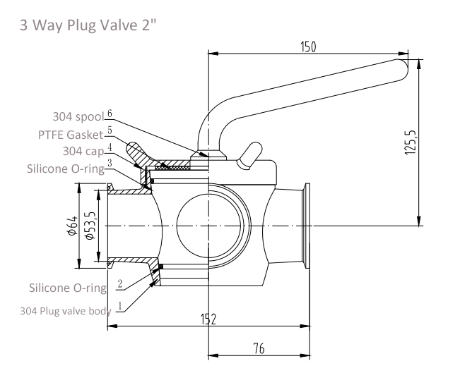 drawing-of-2-inch-3-way-plug-valve