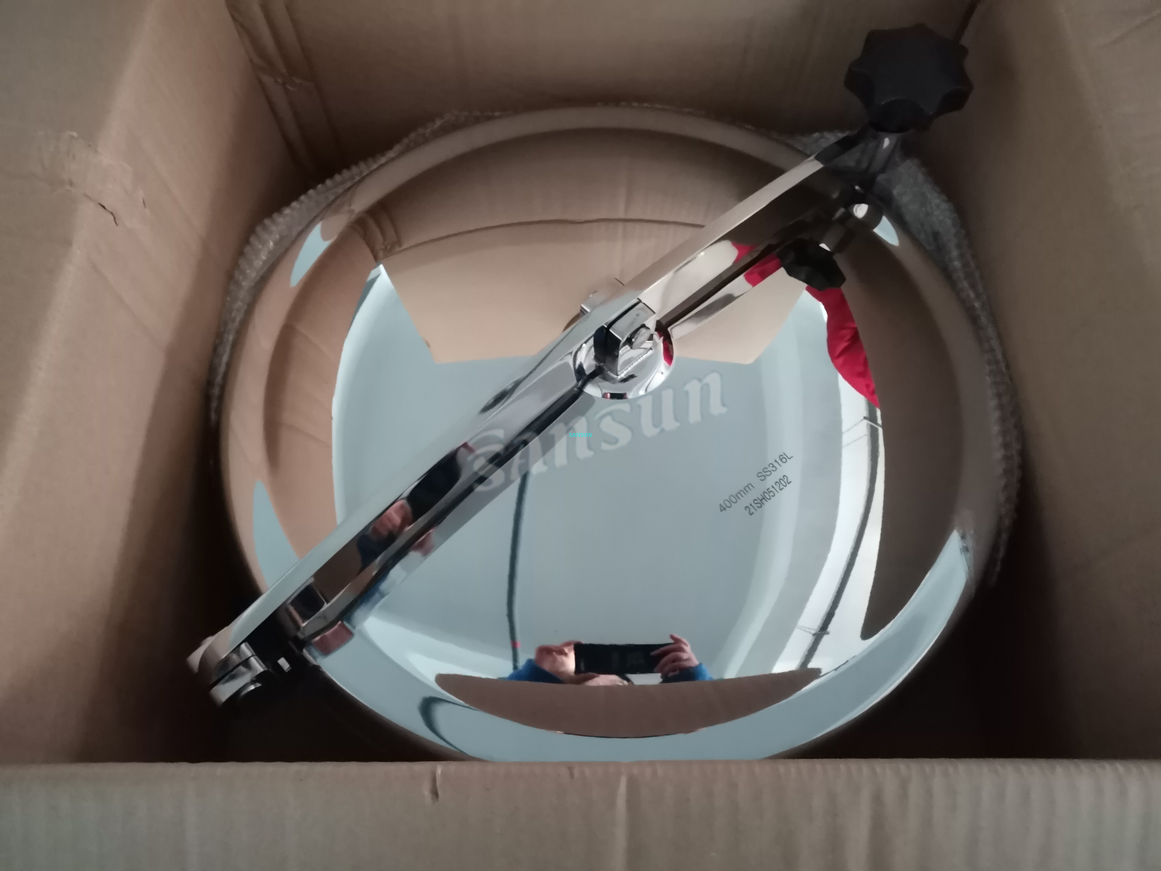 SS sanitary non pressure round manhole cover
