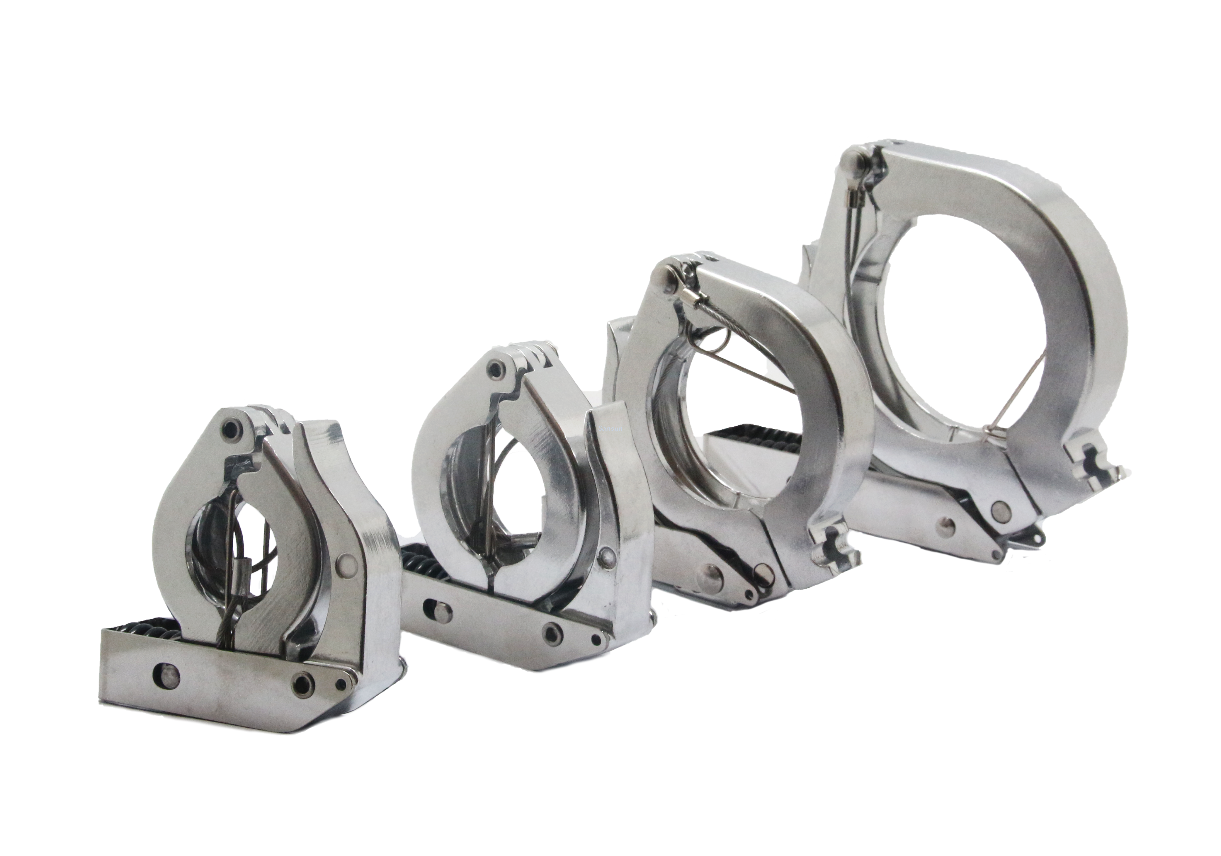 Vacuum Single Pin Aluminum Toggle Clamp with Cotter Pin 