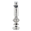 Sanitary pneumatic mixproof valve with control feedback positioner IL-TOP ASI-BUS DC24V 4-20mA