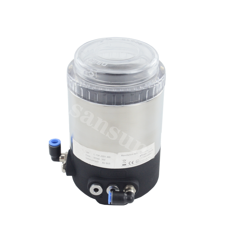  Sanitary single action intelligent control head valve controller C-TOP ASI-BUS DC 24V 4-20mA