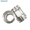 Aseptic clamp through sight glass