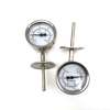 Stainless Steel Vertical Type Temperature Gauge Bimetal Thermometer
