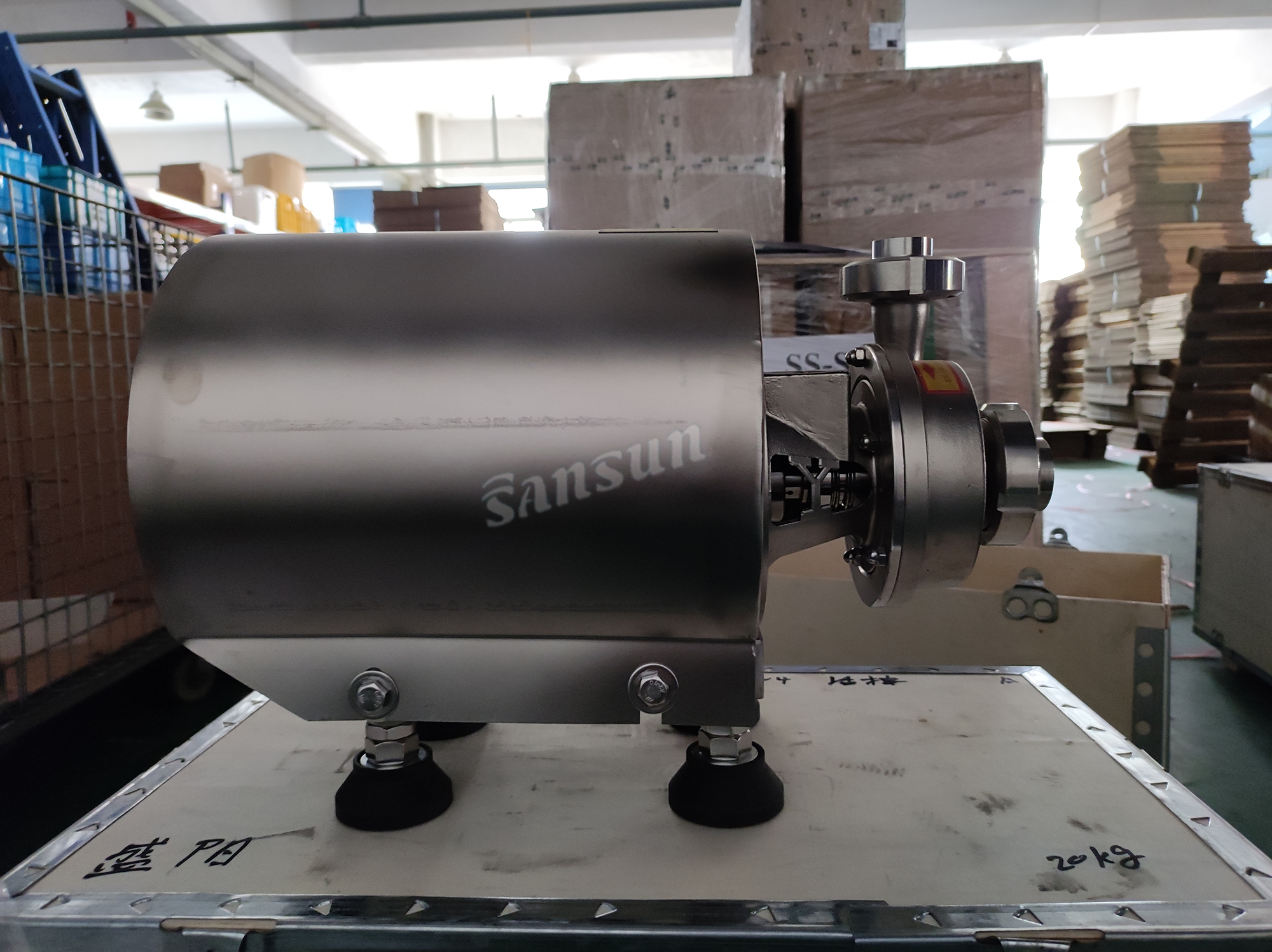 Food Grade Stainless Steel Self Priming Centrifugal Water Pump for Milk