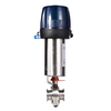 Sanitary Air Actuated Tir-Clover Butterfly Valve with C Top