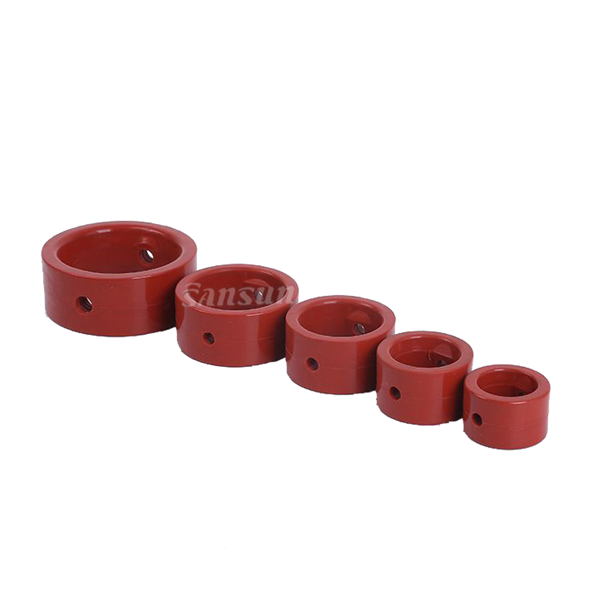 Sanitary Butterfly Valve Red Silicone Gasket Seal Ring