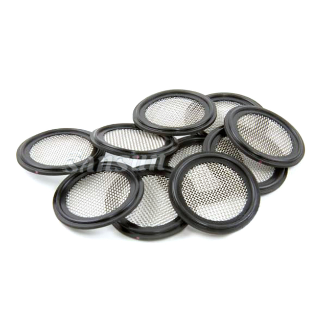 Sanitary Tri Clamp Mesh gaskets Silicone Screen Gasket Seal 